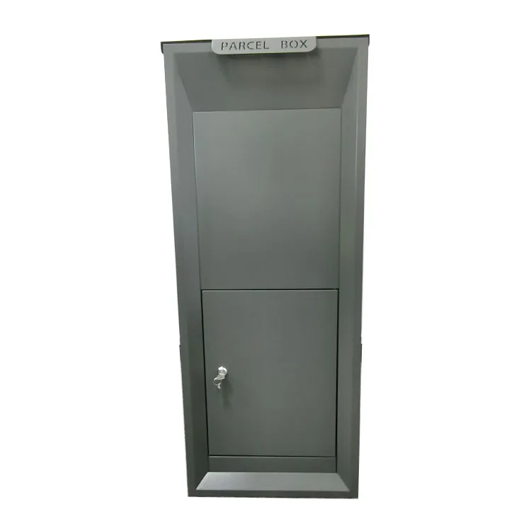 Anti-Theft Large Outdoor Smart Parcel Drop Mail Box For Newspaper Letter Post And Parcel Delivery Box