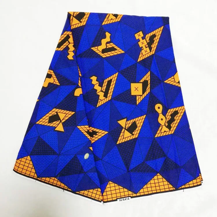 2020 hot  Latest   Selling Made In China Custom African Cotton  Wax Print Fabric