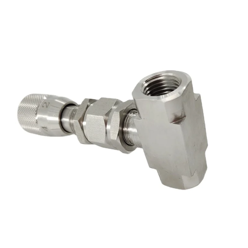 
stainless steel female straight type metering needle valve 