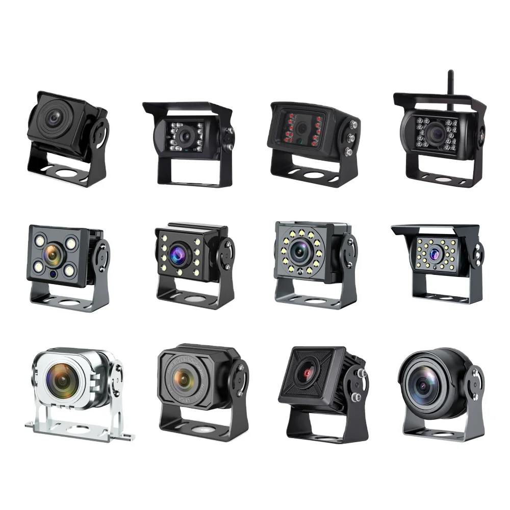 Ip67 Waterproof Bird Eye View 360 Dash Cam Camera Truck Backup Camera Dvr Rear View Reversing Camera for Semi Trucks School Bus