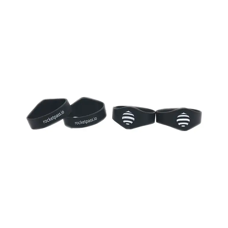 High Quality 13.56Mhz Waterproof NFC Bracelets Silicone Wristband RFID