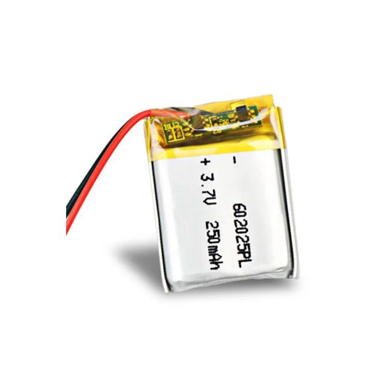 SUN EASE ready to ship akku batterie 062025 280mah 3.7v battery lipo 6*20*25mm bateria de 3.7 v 602025