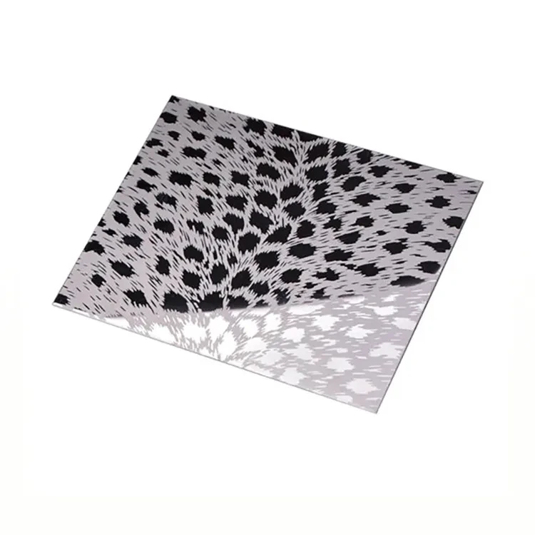 304 0.8mm pvd color mirror blue water ripple stainless steel decorative sheet