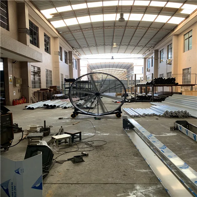 
Hot sell fashion 2m diameter big portable mobile free standing BLDC hvls fan 