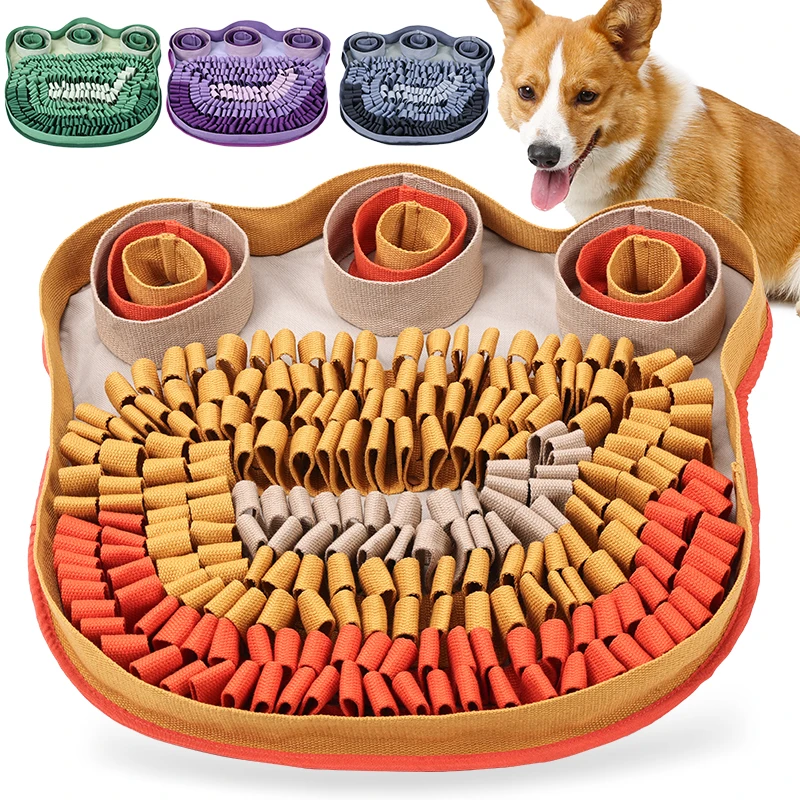 DogLemi Brand snuffle mat IQ training slow feeder bowl  dog training mat Interactive dog mat