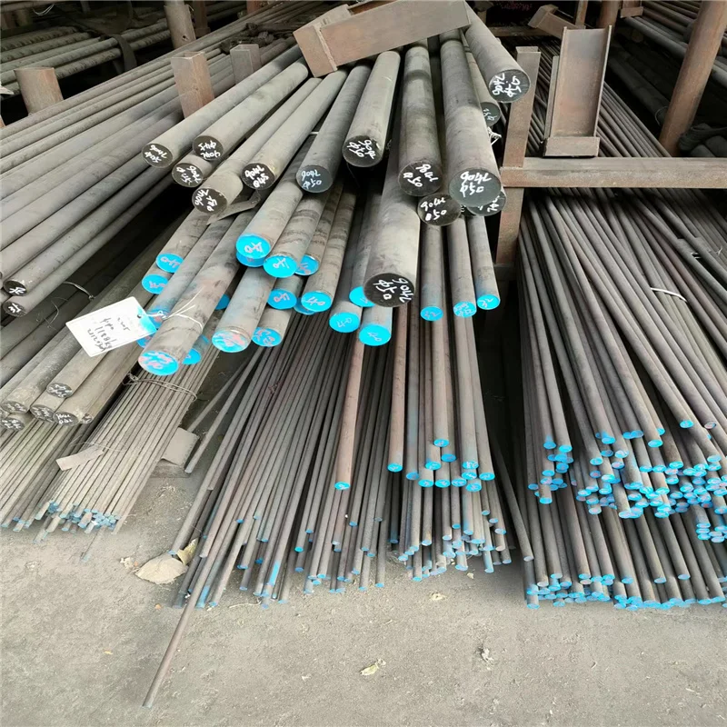 S355JR SKD11 CK45 CK50 1050 4140 Low Alloy High Strength carbon Steel bar SPFC590 Hot Rolled Manganese Steel Round Bar