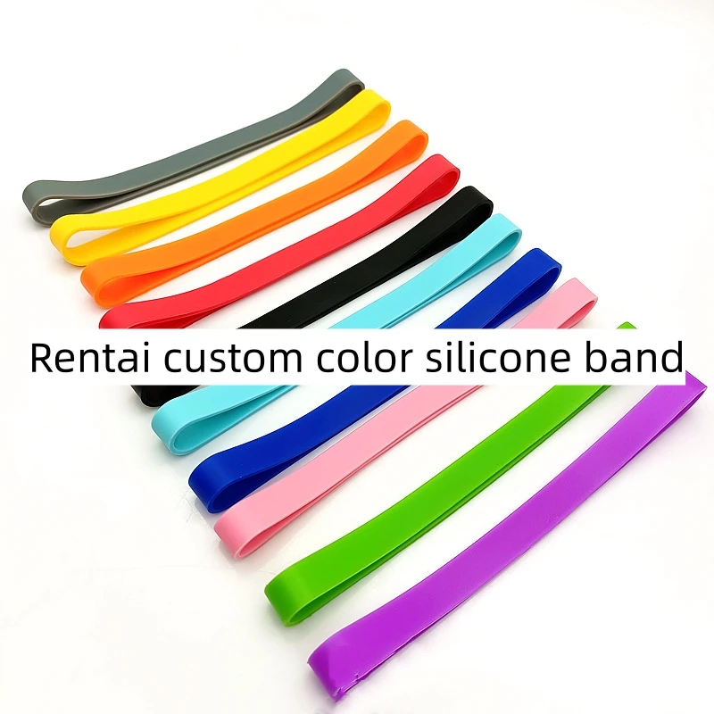Large Silicone Rubber Bands 7 Inch Elastic Rubber Wrapping Bands Extra Large Rubber Bands for Notebook Office