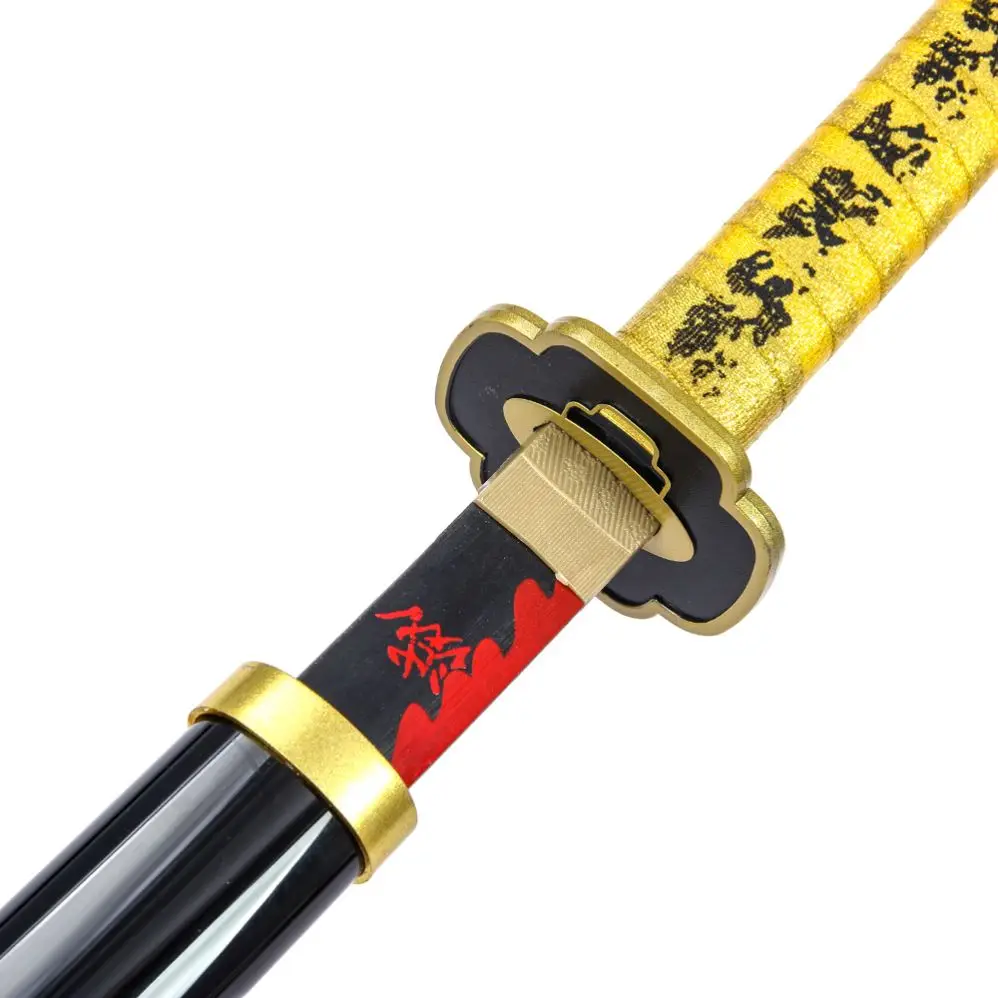 Demon Slayer Anime Sword  Tsugikuni Yoriichi Katana Toys Wooden Sword Manga Sword