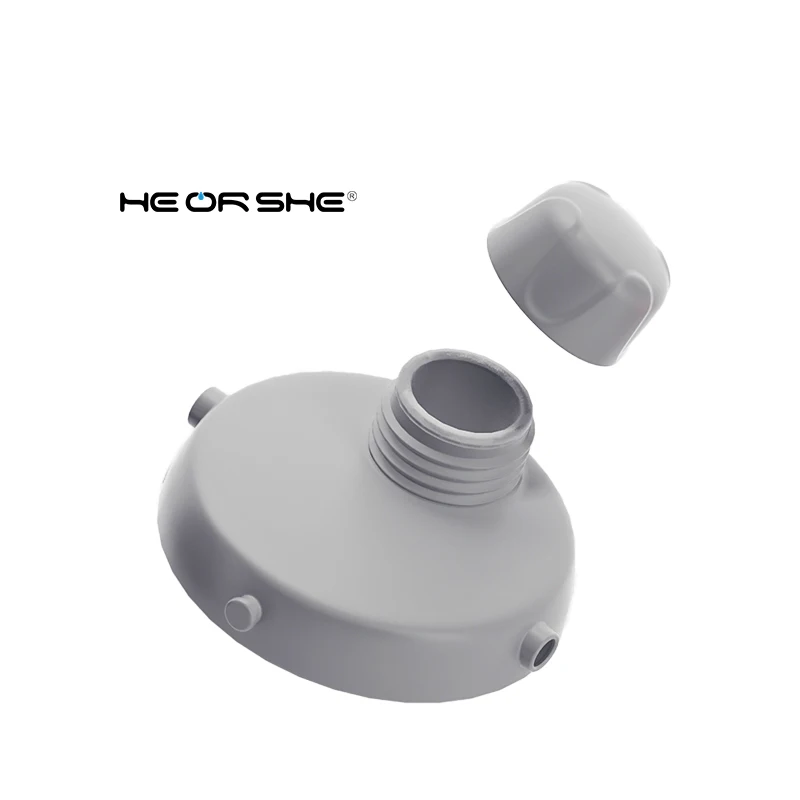 Heorshe new design food grade silicone baby ultra transform lid baby milk bottle baby feeding bottle accessories
