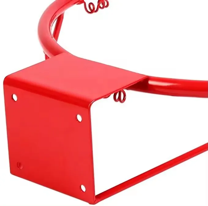 M-R1 Durable Solid Steel Breakaway Basketball Rim Indoor Court Equipment with Double Compression Springs Hoop