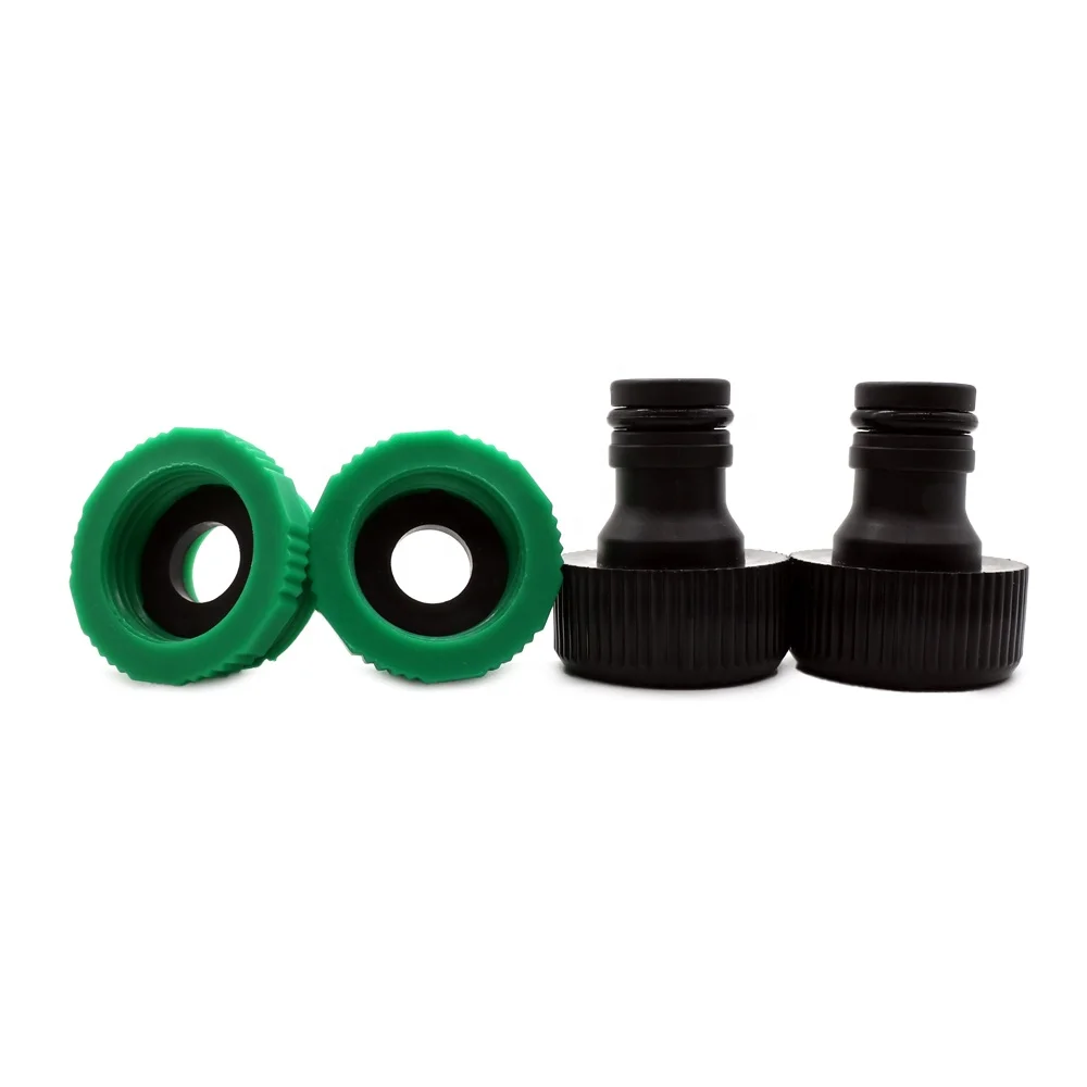 Plastic Outdoor Garden Hose Tap Connector Threaded Faucet