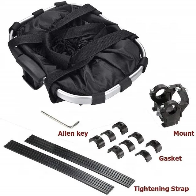  Складная маленькая переноска для домашних животных кошек/собак передняя велосипедная корзина быстросъемная легкая установка сумка горный велосипед