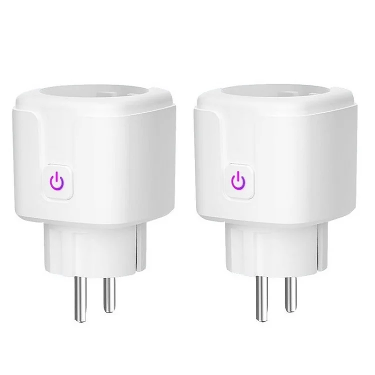 Tuya Wifi Smart Socket 16A mini outlet wifi smart plug Voice Control Time Contr support with Alexa,Google EU standard