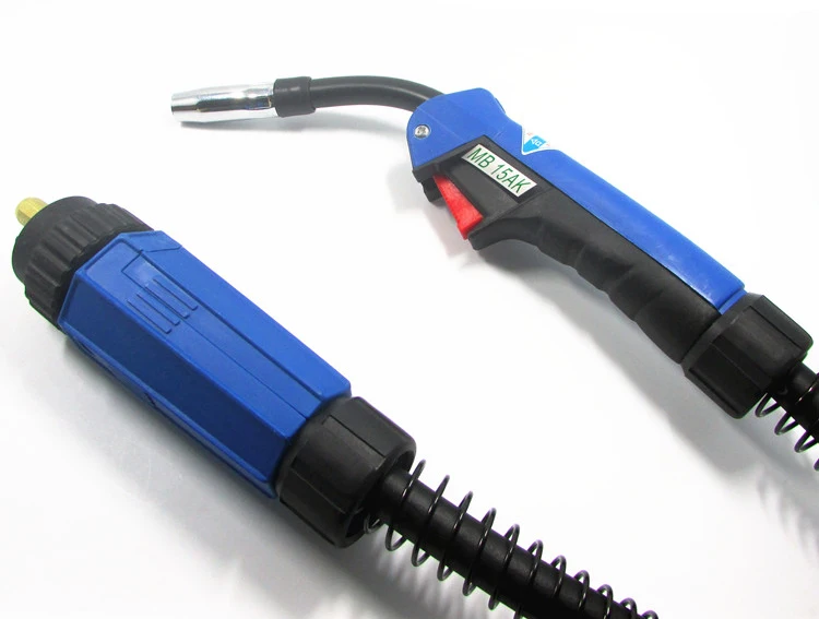 High Quality 15AK Gas Cooled  Mig Welding Torch with Euro Adapter for Welding
