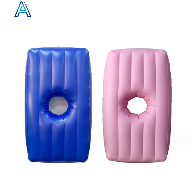 Hot sale new design eco-friendly vinyl PVC inflatable piles hemorrhoids operation treatment beauty buttock rest air mat air bed