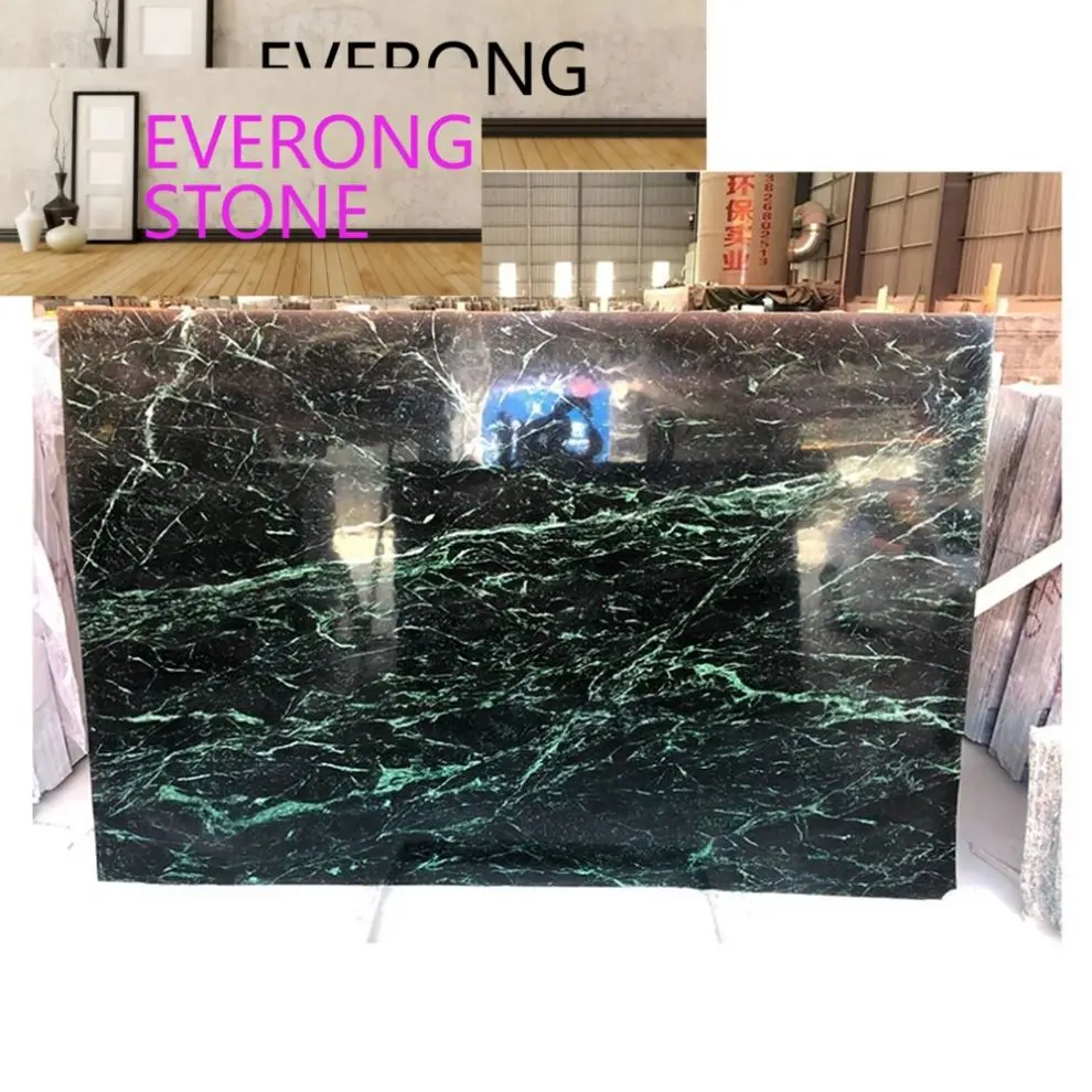 Natural Stone India Origin Green Marble Stone Flooring Water Jet Medallion Marble Flooring