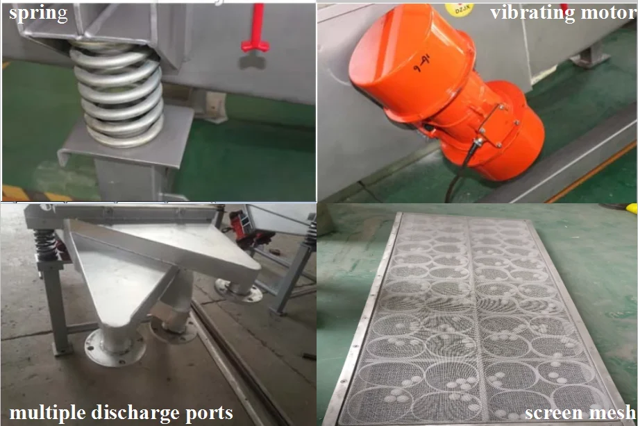 Sand Sieving Machine Linear Vibrating Screen Filter Sieve