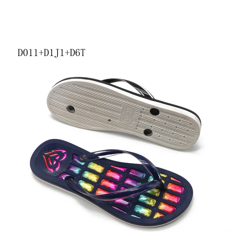 Ladies Sandales pour femmes Flip Flops Sleepers Chappals for Women Flip-Flops Slippers