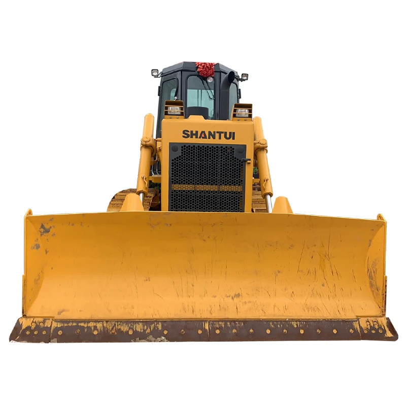 Бульдозер б/у Shantui SD16 SD22 SD32 SD42 SD52 недорогая подержанная Землеройная техника гусеничный бульдозер