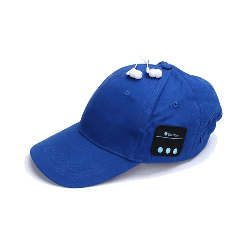 Wholesale LED Luminous Cap USB Charging Bluetooth Music Baseball Hat for Outdoor Sport
