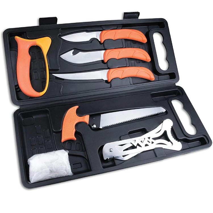 Field Dressing Kit Camping Hunting Knife Kit Outdoor Survival Kit