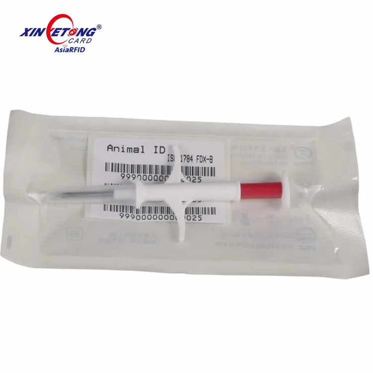 Smallest 7mm animal id microchip 134.2KHz FDX-B per identification microchip