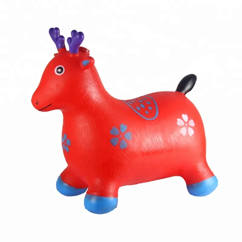 inflatable kids jumping horse for kids