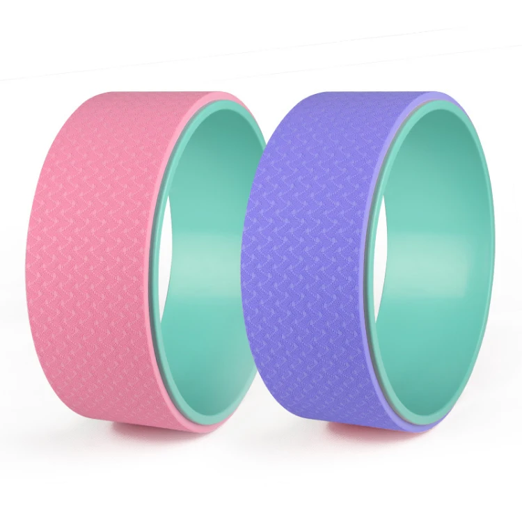 New 3D eva Multi-functional Back Bending Artifact TPE Back Tube Open Shoulder Back Widened Yoga Massage circle Wheel