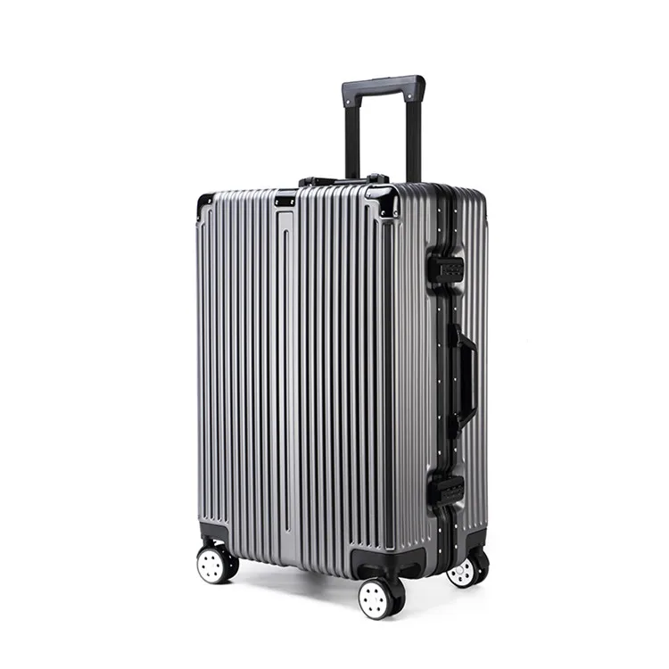 
Wholesale Multicolor ABS Travel Luggage Bags Cases With Aluminum Frame Waterproof Luggage 