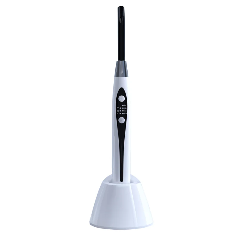 LK-G11 Дешевая портативная беспроводная светодиодная полимизирующая лампа блок лечения лампа цены по прейскуранту завода-изготовителя с тремя режимами