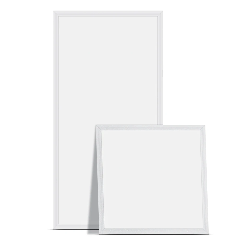 Office Lighting No Flicker CRI98 Full Spectrum Sunlight 24W 0-10V Dimmable 600*600 Square Surface Mounted Edgelit Panel Light