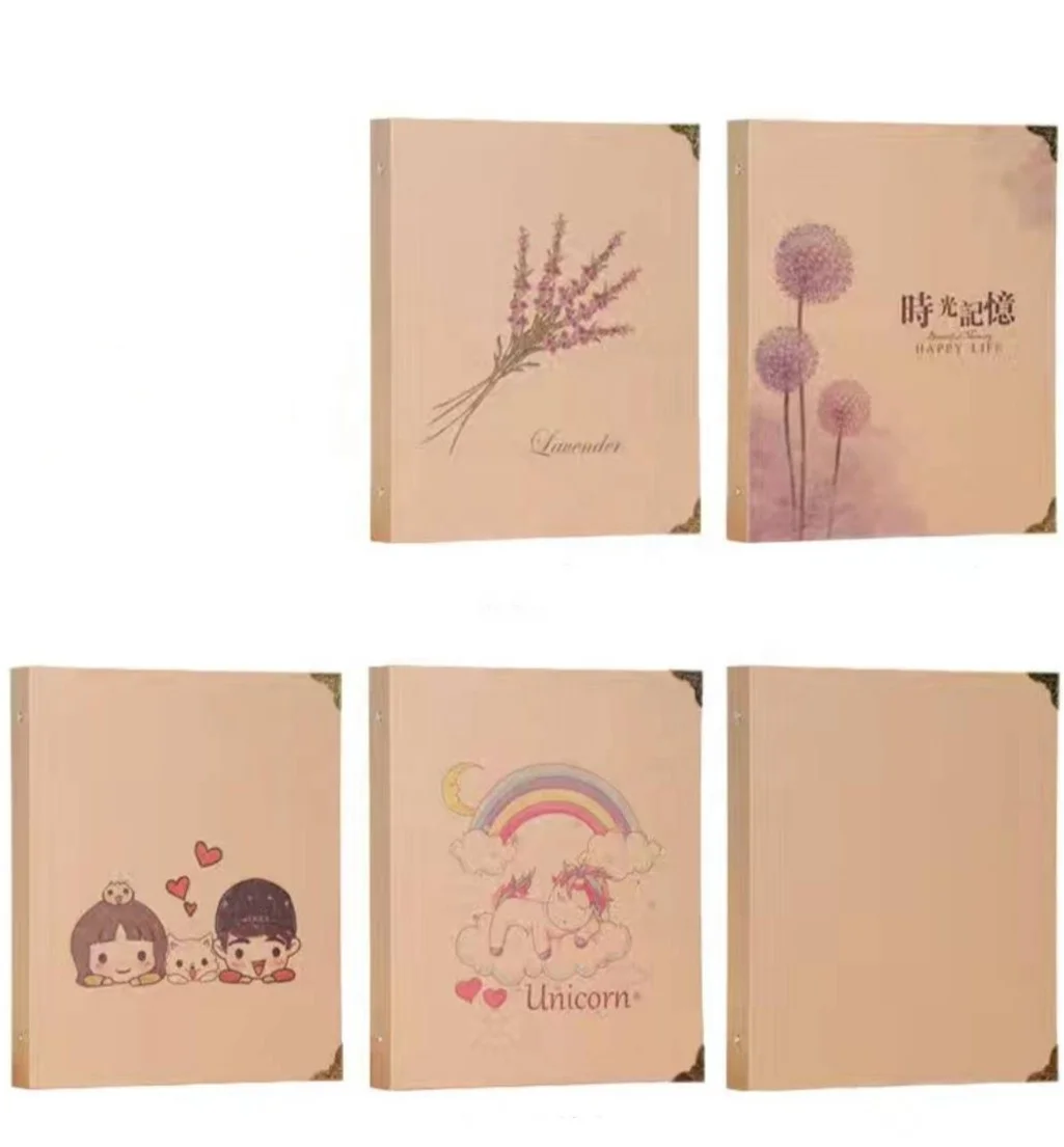 Metal  Clip  Binding  Book For Stamp / Specimen  collecting /Self- adhesive page  photo album