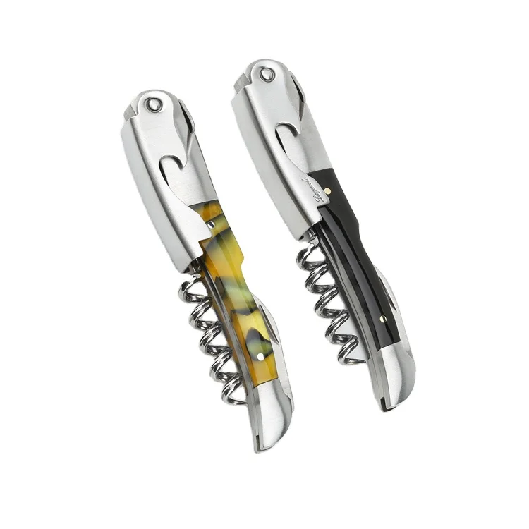 Specialize in high-end wine corkscrew custom  wine bottle opener with your own logo