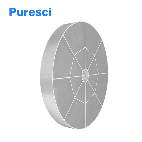 Industrial Dehumidification Cold Drawn Square Tube Regeneration Temperature 40 - 60 Degree C Desiccant Rotor