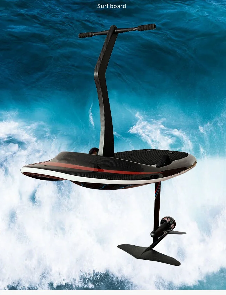 High Speed Water Sports Surfing Board 8kw Powered Efoil Surfboard Model New for Sale