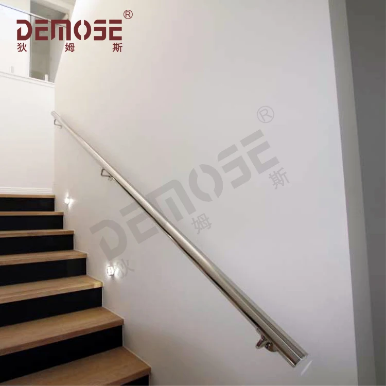 demose stainless steel wall mounted on wall handrail