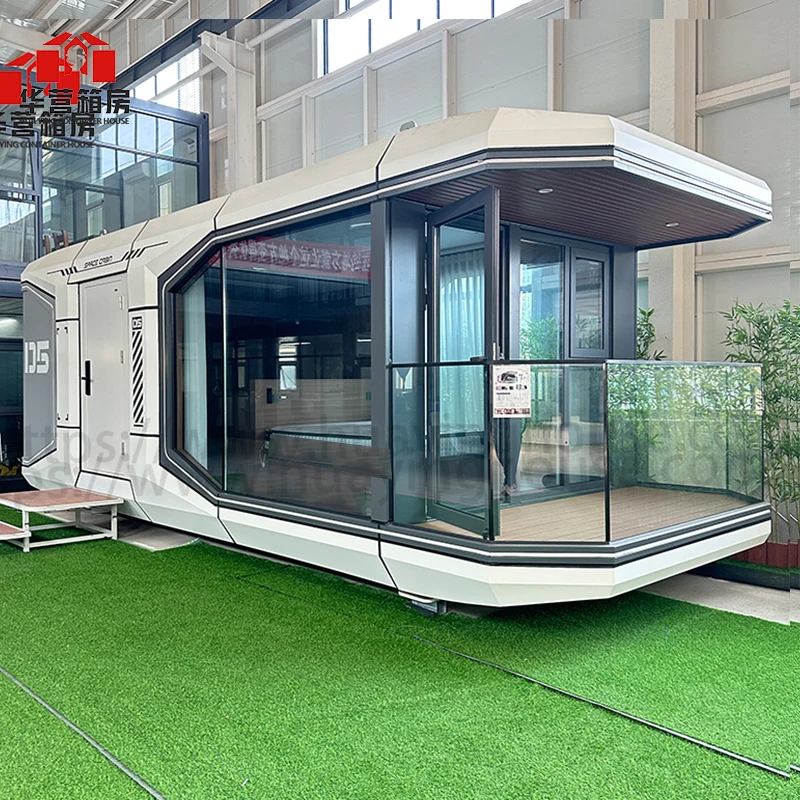 Direct Sale Prefab House Bed Hotel Cabin Modular Hotel Space Capsule Travel Resort Space Capsule Small Mobile Home Mode