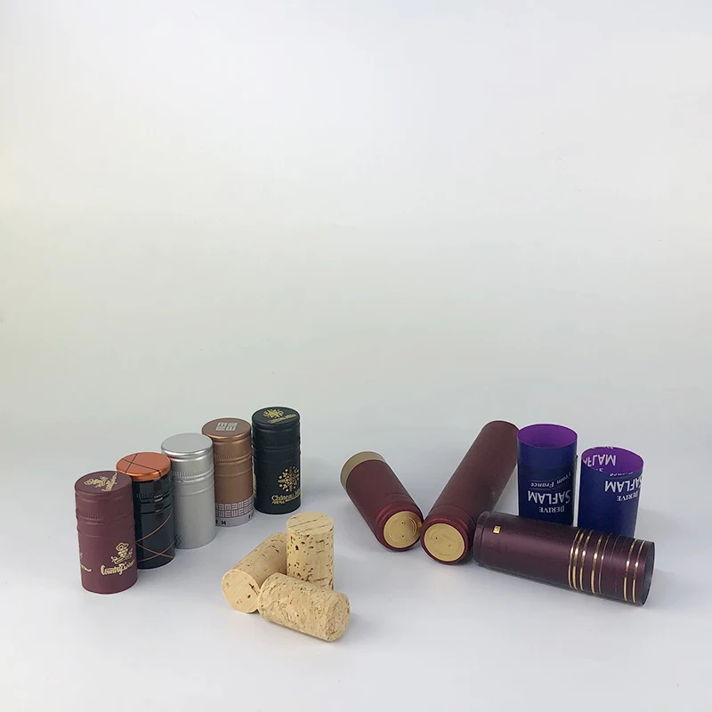 Rubber caps for wine champagne sparkling bottles