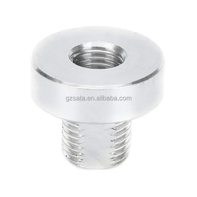 Customized CNC Turning Parts Thread Trimming Hollow Screws with Internal Threaded and Threaded Hole