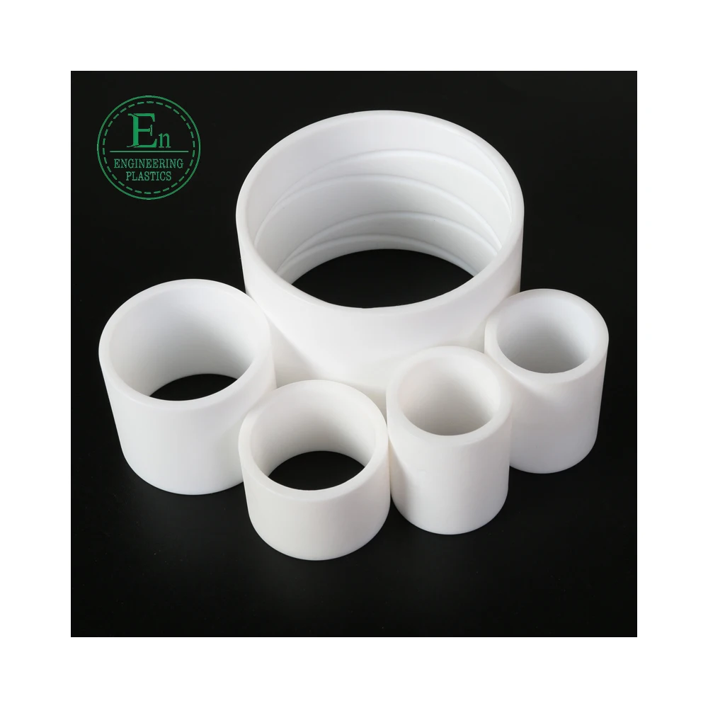 Custom Self Lubricating Ptfe Peek Nylon Flange Bushing Plastic Bearing Bush Screw Shaft Sleeve Tube Pipe Bushings Manufacturing