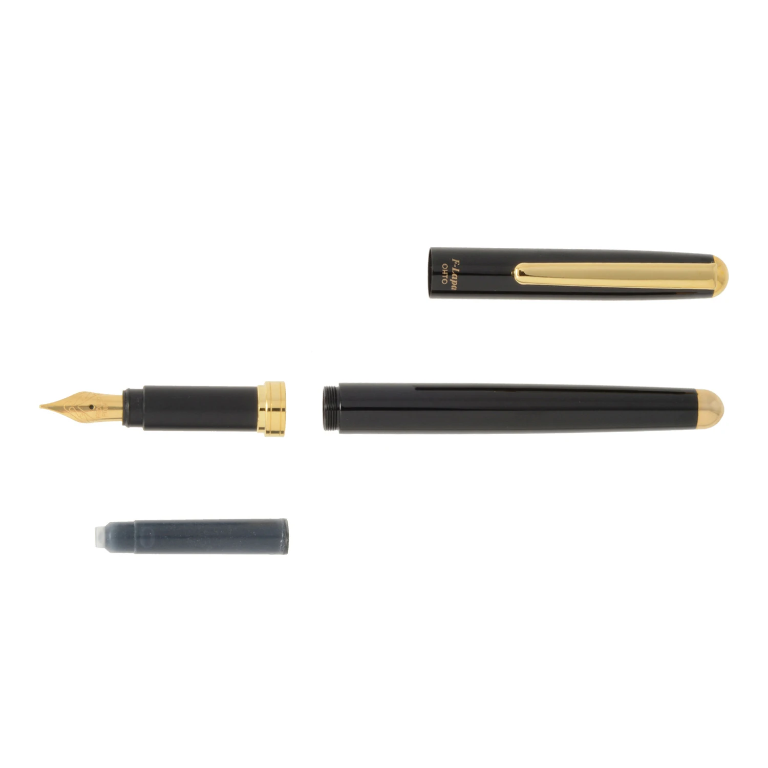 Japan Metal Wholesale Fountain Pens With Elegant Gold-colored Trim