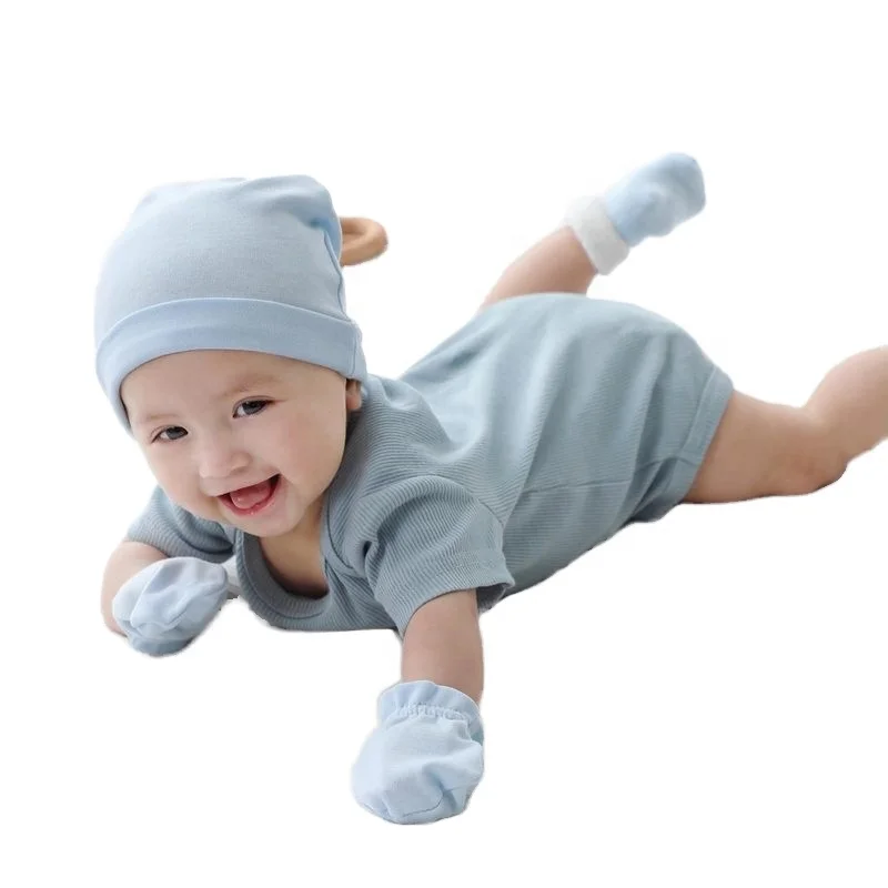 Yiyuan High Quality Soft Bear Ears Beanie Comfortable Cute Casual Newborn Baby Hat for Boys and Girls Accessory Usage Yiwu OEM