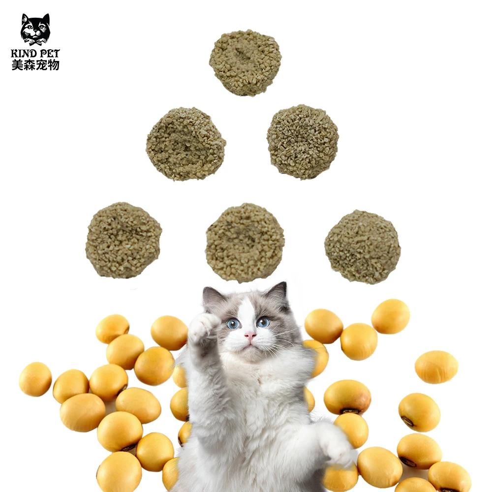 Tofu Cat Litter 10L/4.6KG Strong Agglomeration Tofu Granule Cat Litter