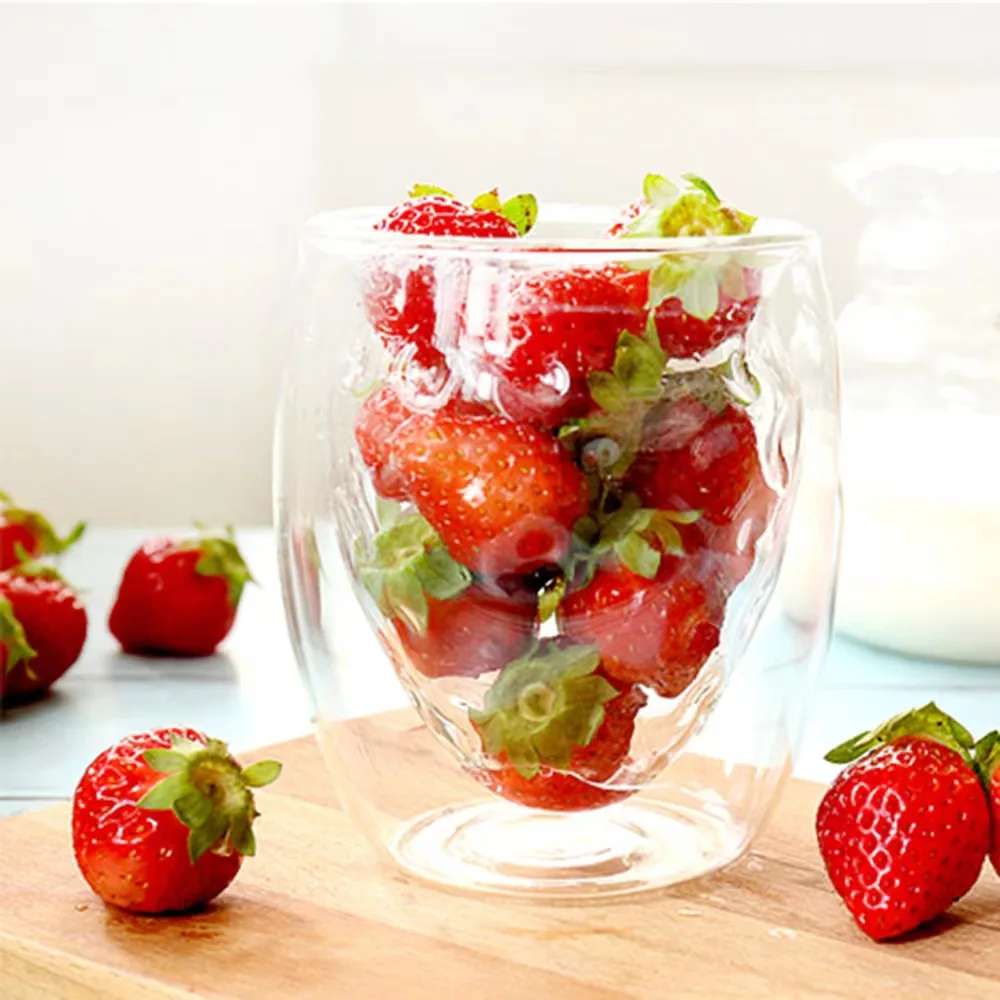 double wall tea wine coffee glass mug coffee double wall glass cup