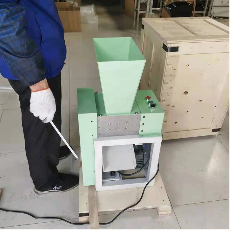 Plastic Crusher Machine Industrial Granule Powder Machine 10KG/H Capacity Plastic Crusher for Bottle Crushing PVC Shredder