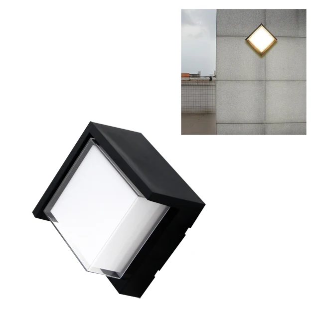 IP65  Bulkhead  Led Wall Lamp 15W 2700-6500K For Outside Lighting