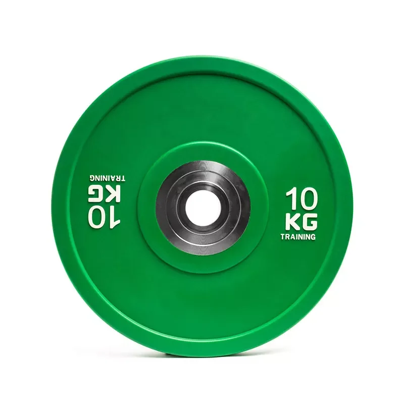 Hot Sale Standard Weightlifting Colored Barbell Bumper Rubber Plates Disc For Sale