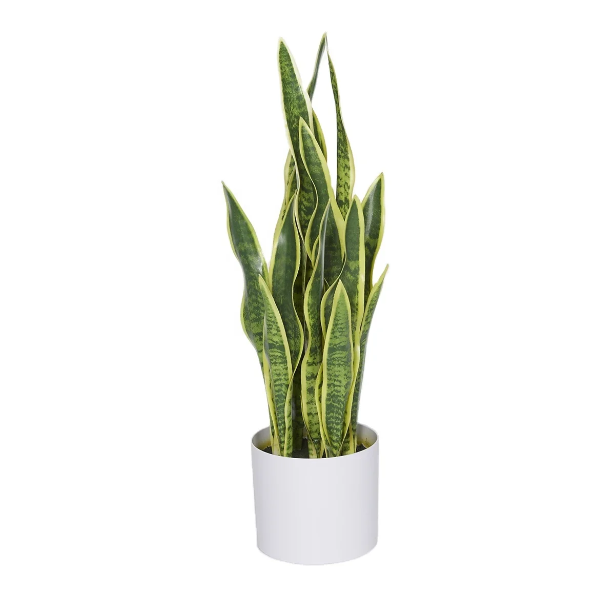 Hot Sale Home Decoration artificial plants and flower Foliage Snake Plant 65cm Simulation Real Touch Sansevieria Bonsai With Pot