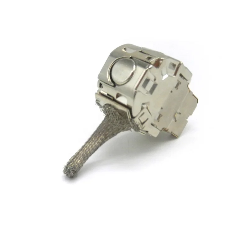  Новый дизайн цинковый сплав 10G 180 градусов FTP toolless cat 6a Экранированный cat6a keystone jack