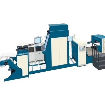 1050mm biggest roll to roll flexible packaging Intermittent Offset Printing Machine